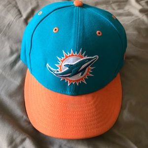 Miami Dolphins New Era Hat 7 3/8